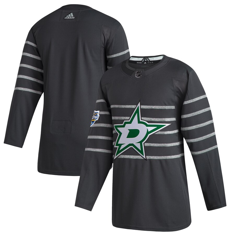 Men Dallas Stars Adidas Gray 2020 NHL All Star Game Authentic Jersey->winnipeg jets->NHL Jersey